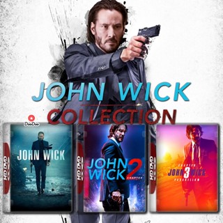 Bluray John Wick จอห์นวิค แรงกว่านรก ภาค 1-3 Bluray หนังใหม่ มาสเตอร์ เสียงไทย (เสียง ไทย/อังกฤษ ซับ ไทย/อังกฤษ) หนัง บล