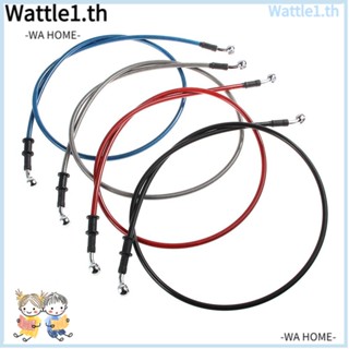 Wattle สายเบรกไฮดรอลิค ท่อหม้อน้ํา สเตนเลส ดัดแปลง หลากสี สําหรับรถจักรยานยนต์ ATV