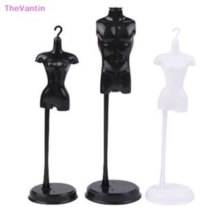 Thevantin โมเดลหุ่นตุ๊กตา สเกล 1:6 ขนาดเล็ก สีดํา สีขาว DIY