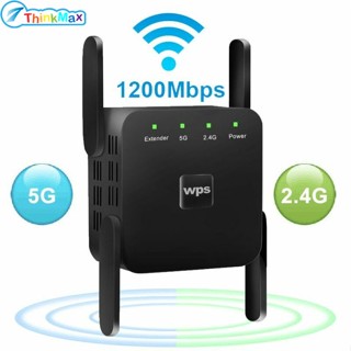 เราเตอร์ WiFi ไร้สาย AC1200M Dual-Band 5G WiFi Range Extender