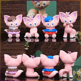 ตุ๊กตาฟิกเกอร์ Lingna Belle Mystery Box Pink Fox Disney Lingna Belle ของเล่นสําหรับเด็ก