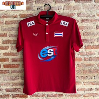 (Sports Evolution) เสื้อโปโลแขนสั้น เสื้อโปโลทีมชาติ เสื้อโปโลวอลเลย์บอลทีมชาติ 12-261