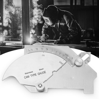 Sportswear Shop  เครื่องมือวัดการเชื่อมเหล็ก MG-8 Weld Gauge Seam Inspection Ruler Bridge CAM Welding Gage