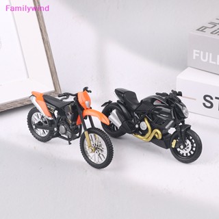 Familywind&gt; โมเดลรถจักรยานยนต์ 1:18 Ducati Monster 900 KTM450 1 ชิ้น