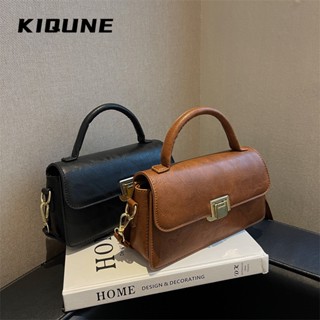 KIQUNE   กระเป๋าสะพาย ข้าง กระเป๋าผู้หญิงสะพายข้าง 2023 new  Beautiful สวยงาม ทันสมัย Trendy L91TLTE 37Z230910