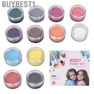 Buybest1 Kids Face and Body Painting  Multi Purpose Paint Kit Hypoallergenic for Christmas