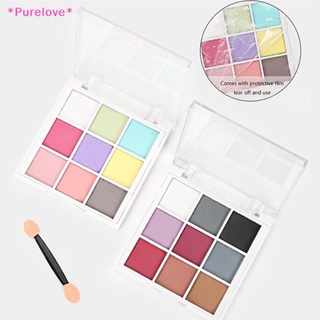 Purelove&gt; ชุดสีทาเล็บ ไล่โทนสี 9 สี สําหรับตกแต่งเล็บ DIY