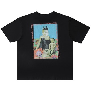 Ripndip เสื้อยืดแขนสั้นลําลอง พิมพ์ลายแมว FOUQUET MADONNA Virgin สําหรับผู้ชาย ผู้หญิง 0801