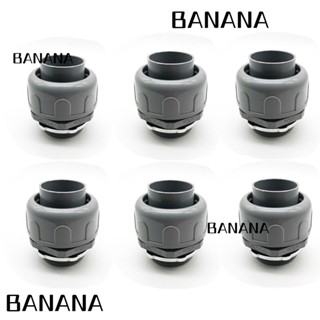 Banana1 ข้อต่อเชื่อมสายไฟ PVC 1/2 นิ้ว 6 ชิ้น