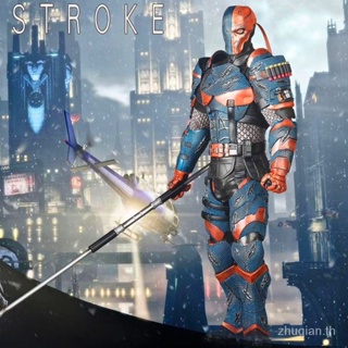 New product special offer new Marvel movie DC cartoon funeral bell hand-held Deathstroke 12-inch model heavy industry ornaments