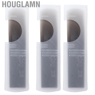 Houglamn Alto Saxophone Reeds  Sax 3 Pcs Durable Resin with Storage Box for Practice Performance