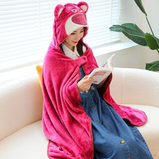 เสื้อกันหนาว มีฮู้ด ลายการ์ตูน Disney Lotso Winnie The Pooh Stitch เหมาะกับของขวัญ สําหรับตกแต่งบ้าน สํานักงาน