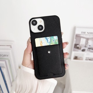 เคสโทรศัพท์มือถือหนัง สไตล์วินเทจ คลาสสิก พร้อมช่องใส่บัตร สําหรับ iPhone 14 Pro Max 13 Pro