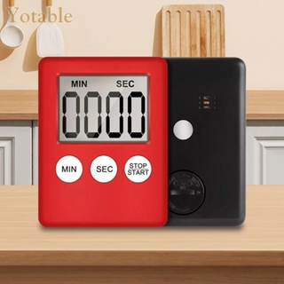 [Yotable.th] เครื่องจับเวลาทําอาหารดิจิทัล หน้าจอ LCD แม่เหล็ก ขนาดเล็ก