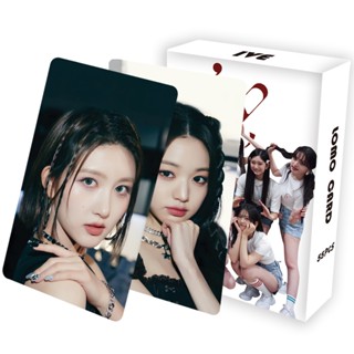 การ์ดโลโม่ อัลบั้มรูปภาพ IVE IVE LIZ YUJIN LEESEO WONYOUNG REI GAEUL Kpop จํานวน 55 ชิ้น ต่อกล่อง