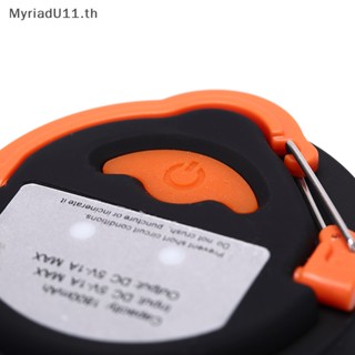 Myriadu โคมไฟ LED แบบพกพา ชาร์จ USB สําหรับตั้งแคมป์ เดินป่า เต็นท์ ตกปลา