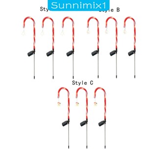 [Sunnimix1] โคมไฟ สําหรับตกแต่งปาร์ตี้คริสต์มาส วันหยุด 3 ชิ้น