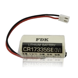 FDK CR17335SE 3V สำหรับแบตเตอรี่ R13B060003 Epson RC Series พร้อมปลั๊กสีขาว ทักเชท