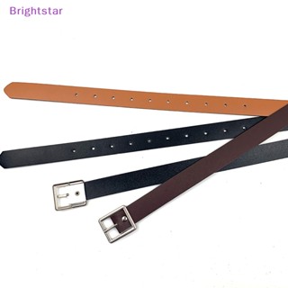 Brightstar เข็มขัดหนัง หัวเข็มขัดสี่เหลี่ยม สําหรับผู้หญิง ใหม่