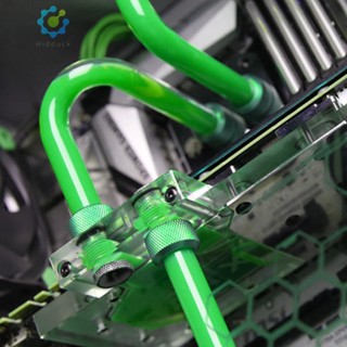 G1/4 ข้อต่อท่อแข็ง 14 มม. สําหรับ PC Water Cooling Z#B [Hidduck.th]