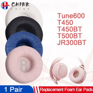 Chink แผ่นครอบหูฟัง สําหรับ Tune600 T450 T450BT T500BT JR300BT 1 คู่