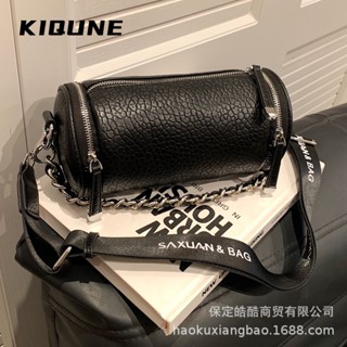 KIQUNE   กระเป๋าสะพาย ข้าง กระเป๋าผู้หญิงสะพายข้าง 2023 new  Unique พิเศษ ทันสมัย ทันสมัย L91TNAP 37Z230910