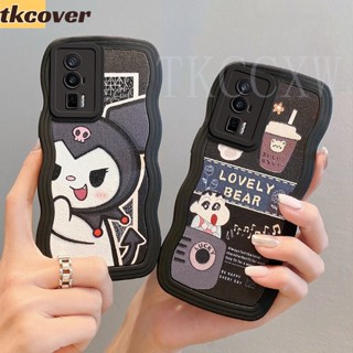 เคสโทรศัพท์มือถือหนัง ซิลิโคน ผิวด้าน ลายการ์ตูนหมี Kulomi สําหรับ Xiaomi 1312 Pro Ultra 12T 12X 11 Poco F5 F4 M3 F2 Pro Pro X4 X3 GT Civi 3