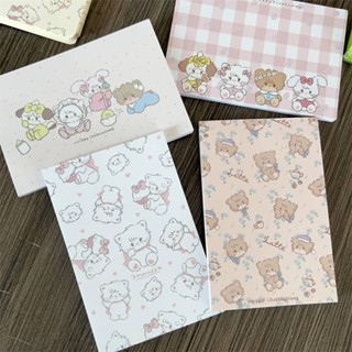 Ere1 กระดาษโน๊ต ลายการ์ตูน mikko น่ารัก สีชมพู ขนาดใหญ่ 4 ชิ้น