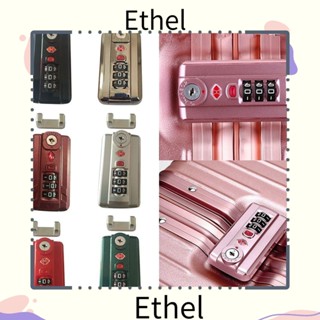 Ethel1 อุปกรณ์ล็อคกระเป๋าเดินทาง TSA 3 หลัก