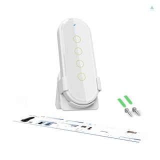 Tmt Tuya Wifi Zigbee สวิตช์ไฟอัจฉริยะไร้สาย 2.5D กระจกนิรภัย ทรงโค้ง พร้อมฟังก์ชั่นเรืองแสง สําหรับบ้าน