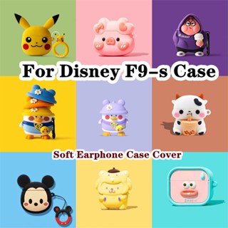  พร้อมส่ง! เคสหูฟัง แบบนิ่ม ลายการ์ตูนดิสนีย์ สําหรับ F9-s F9-s