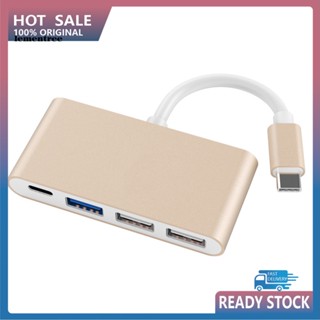 &lt;lementree&gt; อะแดปเตอร์แปลงสายเคเบิ้ลฮับ Type-C เป็น USB 20 30 4 in 1 สําหรับ MacBook