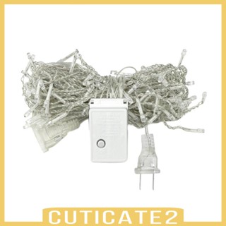 [Cuticate2] สายไฟหิ่งห้อย LED กว้าง 4 เมตร สําหรับตกแต่งสวนหลังบ้าน คริสต์มาส วันเกิด