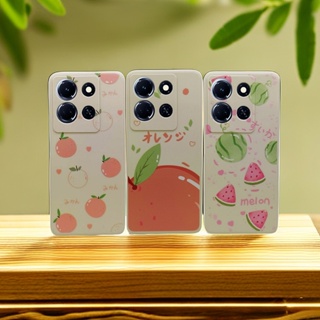 เคสโทรศัพท์ซิลิโคน TPU แบบนิ่ม ลายส้ม สําหรับ Infinix Note 30 5G X6711 Note 30 4G X6833B Note 30 Pro 4G X678B Note 30 Vip X6710