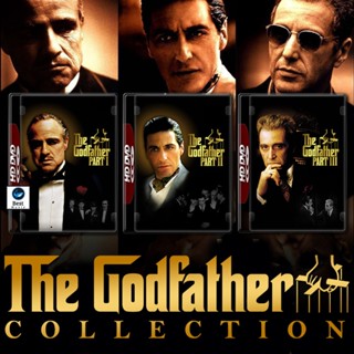 แผ่นดีวีดี หนังใหม่ The Godfather เดอะ ก็อดฟาเธอร์ ภาค 1-3 DVD หนัง มาสเตอร์ เสียงไทย (เสียง ไทย/อังกฤษ | ซับ ไทย/อังกฤษ