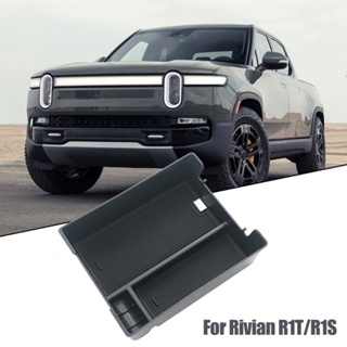 กล่องเก็บของคอนโซลกลาง ที่วางแขน คุณภาพสูง สําหรับ Rivian R1S