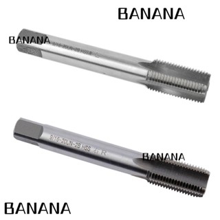 Banana1 ดอกต๊าปเกลียว ความเร็วสูง มือขวา และมือซ้าย 9/16-20 สีเงิน สําหรับซ่อมแซมจักรยาน 2 ชิ้น