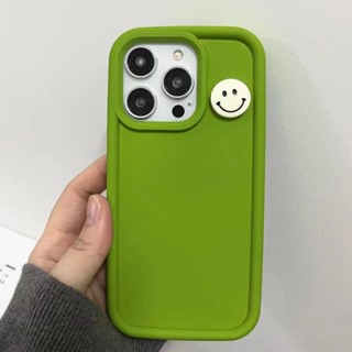 เคสโทรศัพท์มือถือ TPU นิ่ม กันฝุ่น ลายหน้ายิ้ม สามมิติ สําหรับ iPhone 14 13 12 11 Pro MAX XS MAX X XR