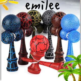 Emilee Kendama ลูกบอลไม้ ขนาดใหญ่ ของเล่นสําหรับเด็ก