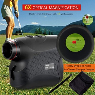 Golf Laser Range Finder Hunting Rangefinder Distance Height 6X Magnification