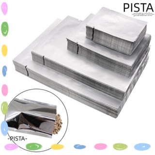 Pista ถุงฟอยล์อลูมิเนียม เกรดอาหาร สําหรับครัวเรือน 100 ชิ้น