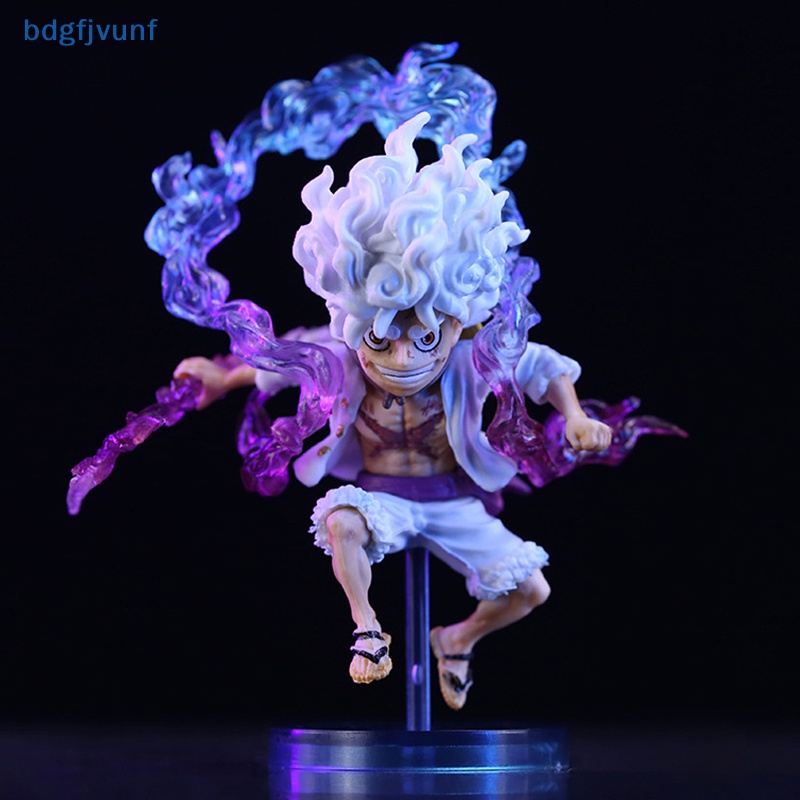 Bdgf โมเดลฟิกเกอร์ PVC รูปปั้นอนิเมะ One Piece Luffy Gear 5 Sun God Niko Luffy WCF 10 ซม. สําหรับเก็