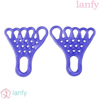 Lanfy เข็มขัดยืดเท้า ยืดหยุ่นสูง แบบนิ่ม สําหรับออกกําลังกายเท้า