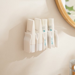 Hot Sale# toothpaste storage rack facial cleanser hanging rack household bathroom toilet hanging clip storage hand cream toothpaste clip 8cc