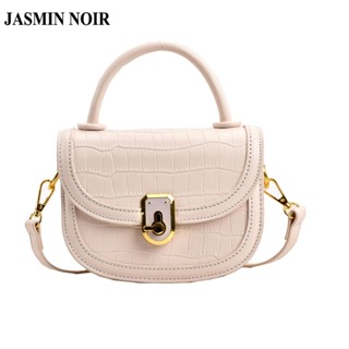 Jasmin NOIR กระเป๋าถือ กระเป๋าสะพายไหล่ ลายหนังจระเข้ ขนาดเล็ก สไตล์เกาหลี สําหรับสตรี