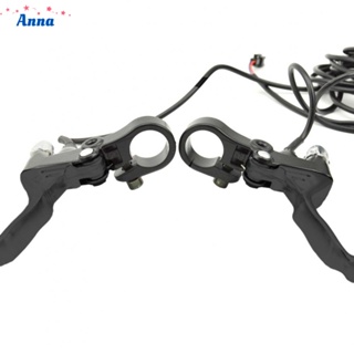 【Anna】1 Pair Brake Levers 40cm/15.75in Aluminum Cycling Parts Electric Bicycle Kits