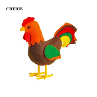 [ Felt Chicken Toys Party Favors ตะกร้าอีสเตอร์ ยัดไส้ สําหรับบ้าน สวนอีสเตอร์