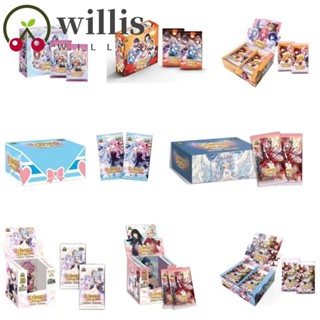 Willis การ์ดเก็บสะสม เกมเทพธิดา การ์ตูนอนิเมะ ของขวัญคริสต์มาส อุปกรณ์เสริม สําหรับเด็ก