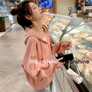 Moon  เสื้อกันหนาว เสื้อคลุม ย้อนยุคในอเมริกา oversize 2023 NEW สวยงาม พิเศษ คุณภาพสูง Chic A98J260 36Z230909