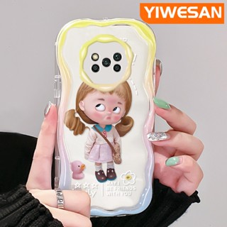 เคสโทรศัพท์มือถือ ซิลิโคนใส กันกระแทก ลายการ์ตูนเด็กผู้หญิงน่ารัก สีสันสดใส สําหรับ Xiaomi Poco X3 NFC Poco X3 Pro Poco X3 GT Poco X4 NFC X4 GT M3 F4